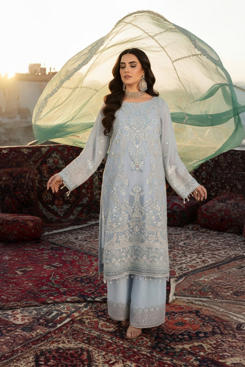 Imrozia Premium | Mehr e Mah | I-243 Elif-e-Noor - by Libasekhas UK - Registered Vendor of : Imrozia Premium - 100% Original Designer Dress