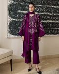 Sadaf Fawad Khan | Eva Luxury Pret 26 | Tyrian - by Libasekhas UK - Registered Vendor of : Sadaf Fawad Khan - 100% Original Designer Dress
