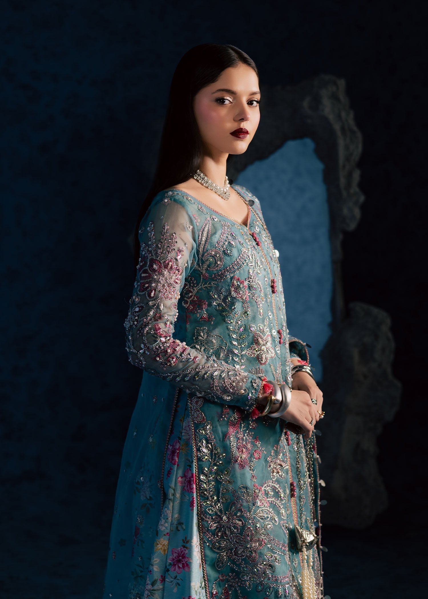 Maria Osama Khan | Lamhay Wedding Festive | NEELUM - by Libasekhas UK - Registered Vendor of : Maria Osama Khan - 100% Original Designer Dress