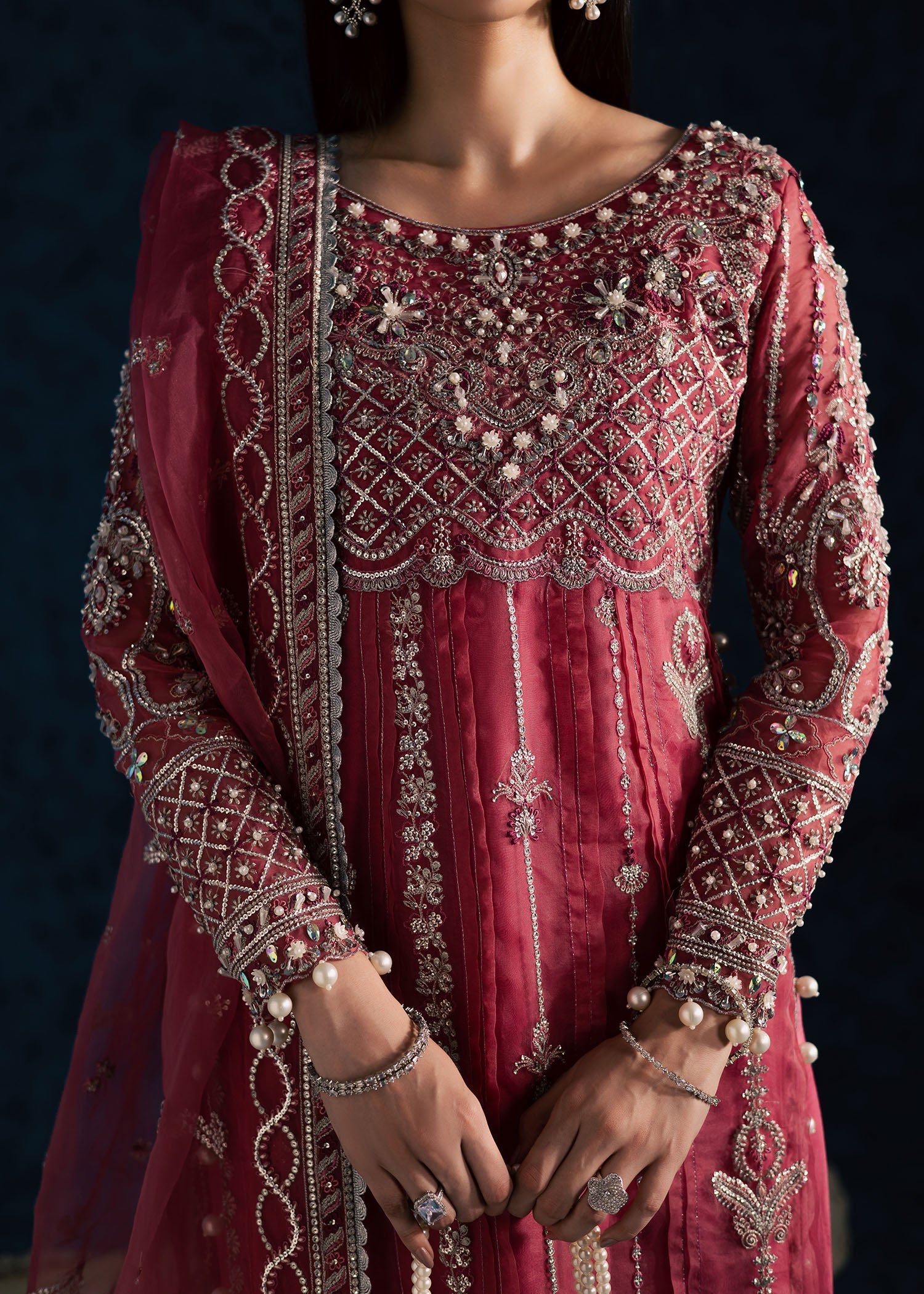 Maria Osama Khan | Lamhay Wedding Festive | GULBAHAR - by Libasekhas UK - Registered Vendor of : Maria Osama Khan - 100% Original Designer Dress