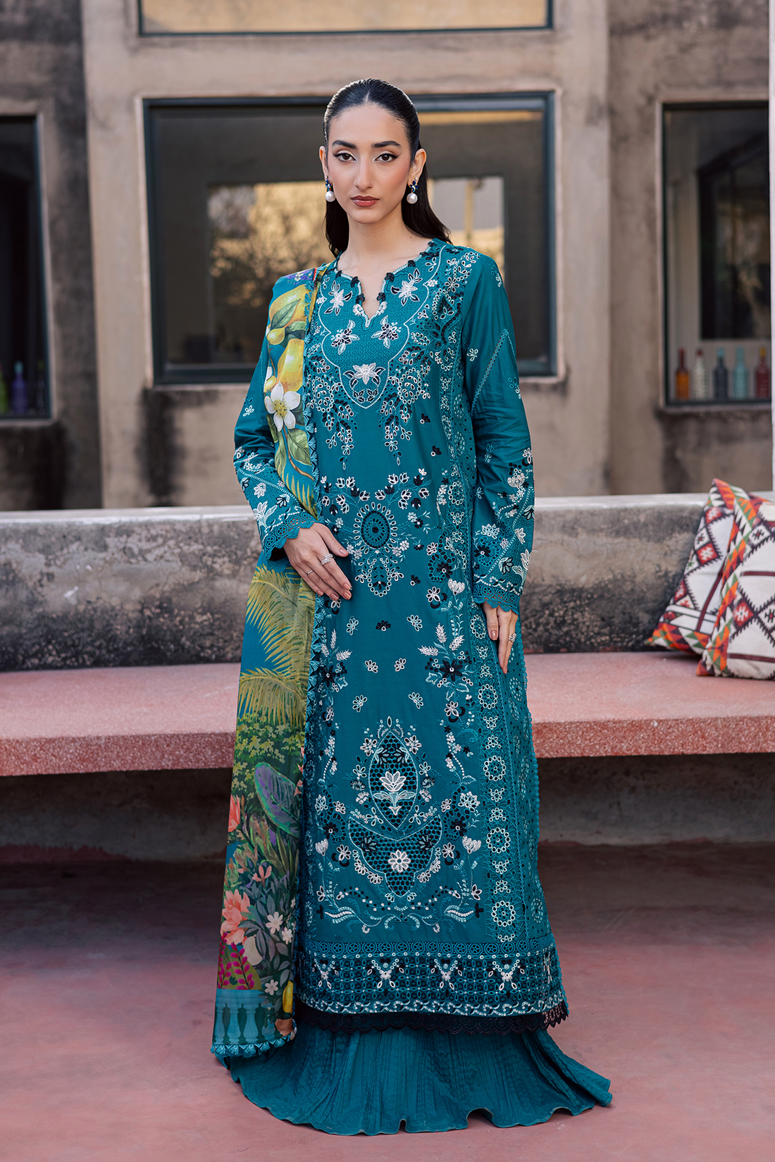 Zarposh | Celia Luxury Lawn 26 | AZUREA - by Libasekhas UK - Registered Vendor of : Zarposh - 100% Original Designer Dress