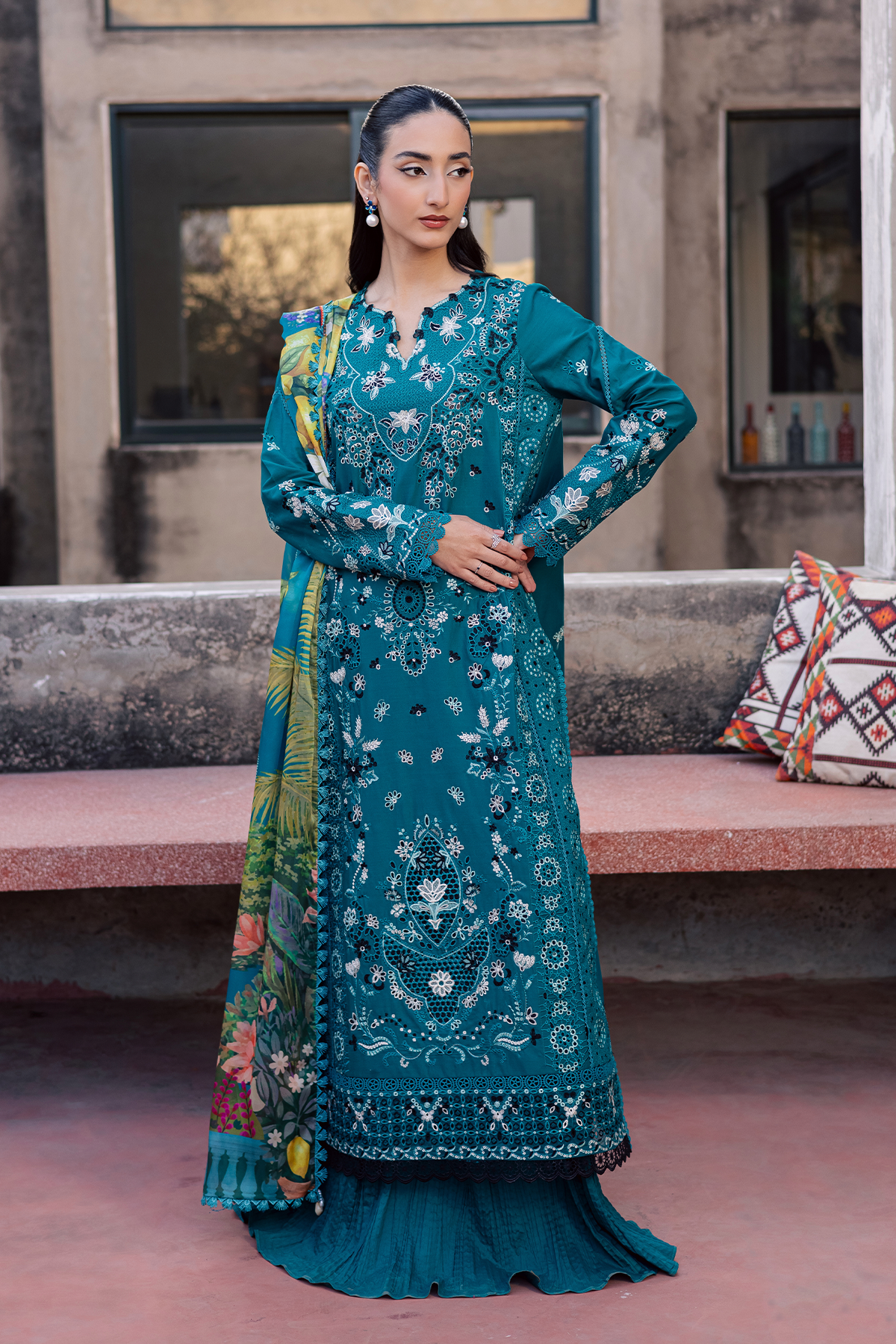 Zarposh | Celia Luxury Lawn 26 | AZUREA - by Libasekhas UK - Registered Vendor of : Zarposh - 100% Original Designer Dress
