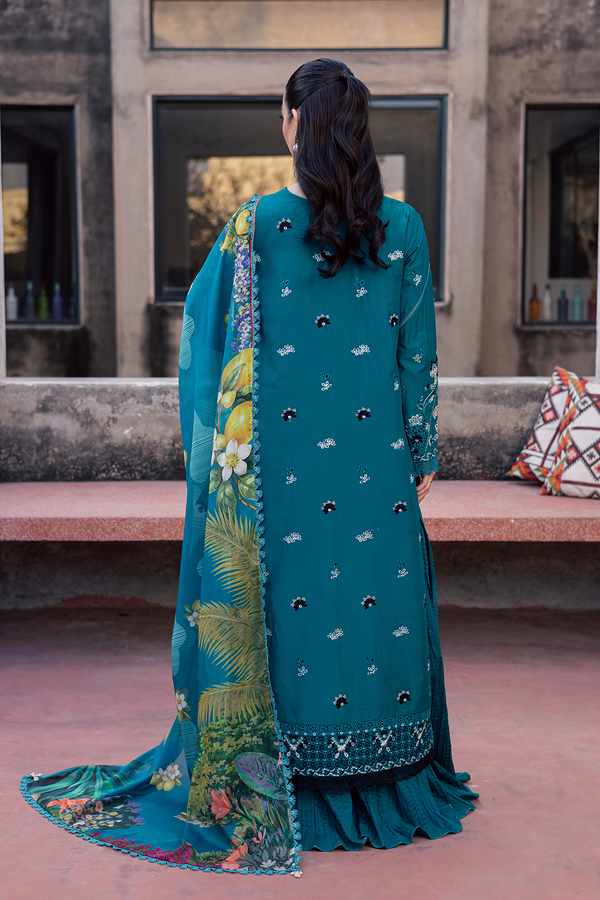 Zarposh | Celia Luxury Lawn 26 | AZUREA - by Libasekhas UK - Registered Vendor of : Zarposh - 100% Original Designer Dress