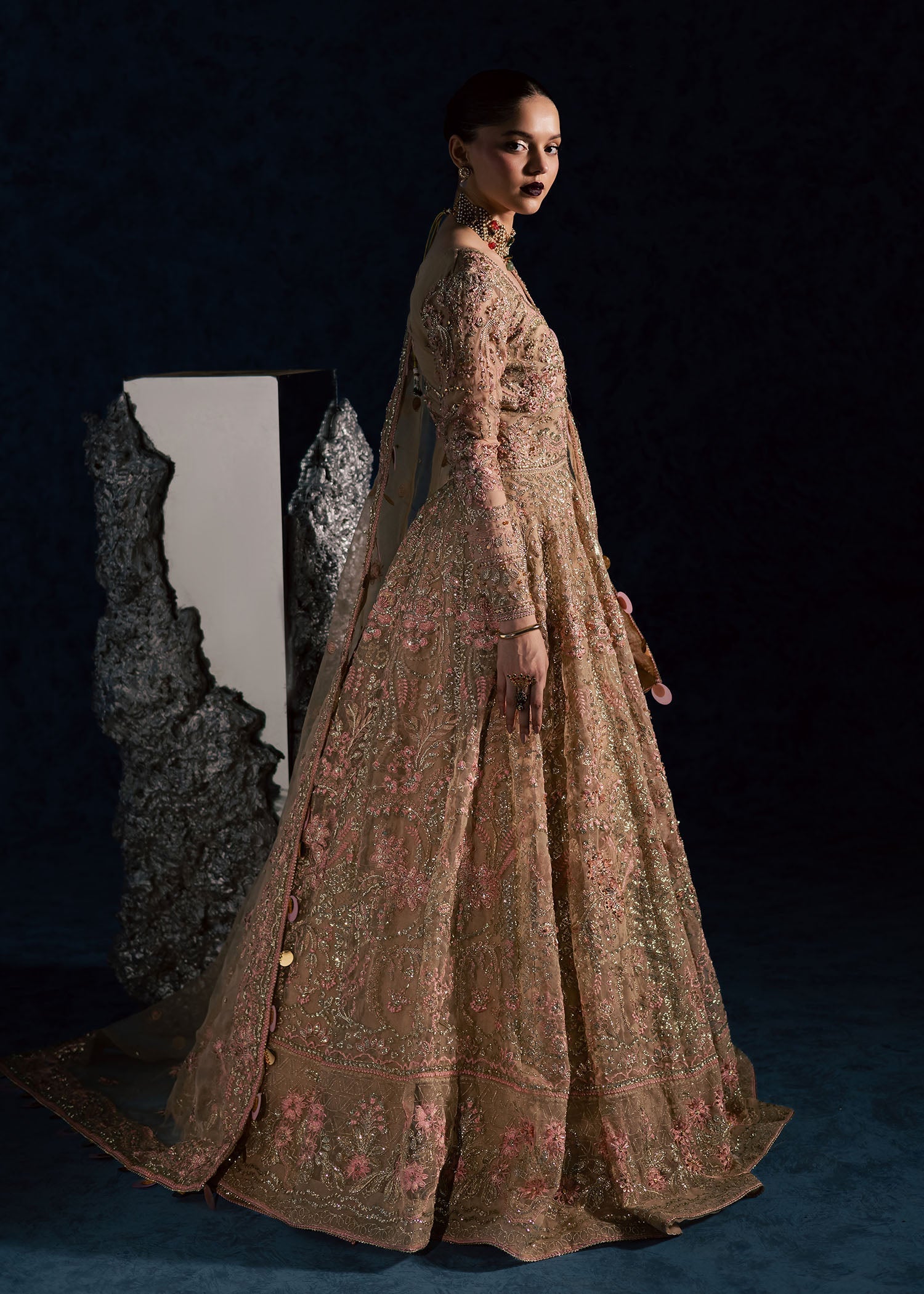 Maria Osama Khan | Lamhay Wedding Festive | NISBAT - by Libasekhas UK - Registered Vendor of : Maria Osama Khan - 100% Original Designer Dress