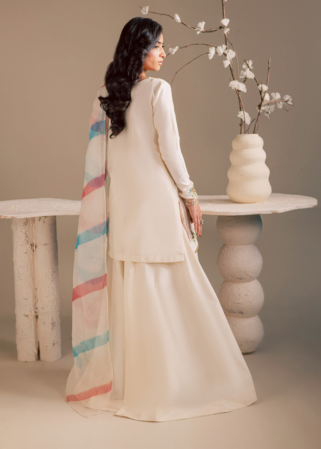 Maria Osama Khan | Noir Bliss Luxury Formals | Pearl Whisper - by Libasekhas UK - Registered Vendor of : Maria Osama Khan - 100% Original Designer Dress