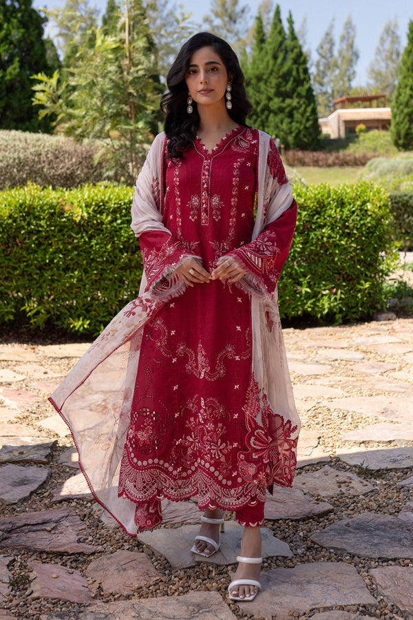 Qalamkar | Q Line Lawn 25 | QM-15 Soha - by - Libasekhas UK - Registered Vendor of : Qalamkar - 100% Original Designer Dresss
