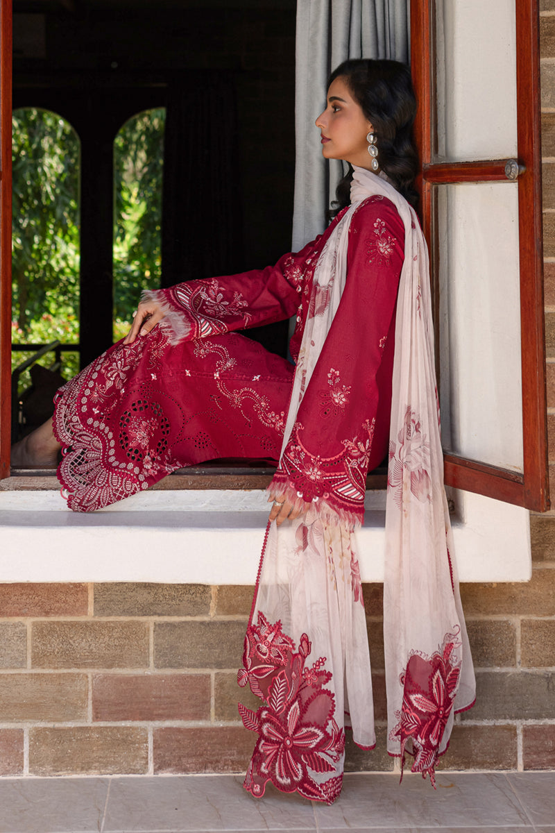 Qalamkar | Q Line Lawn 25 | QM-15 Soha - by - Libasekhas UK - Registered Vendor of : Qalamkar - 100% Original Designer Dresss
