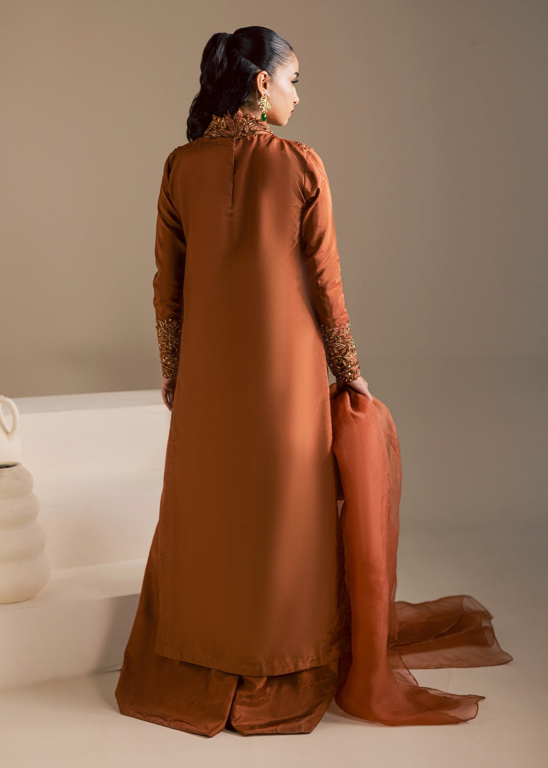 Maria Osama Khan | Noir Bliss Luxury Formals | Coco Dusk - by Libasekhas UK - Registered Vendor of : Maria Osama Khan - 100% Original Designer Dress