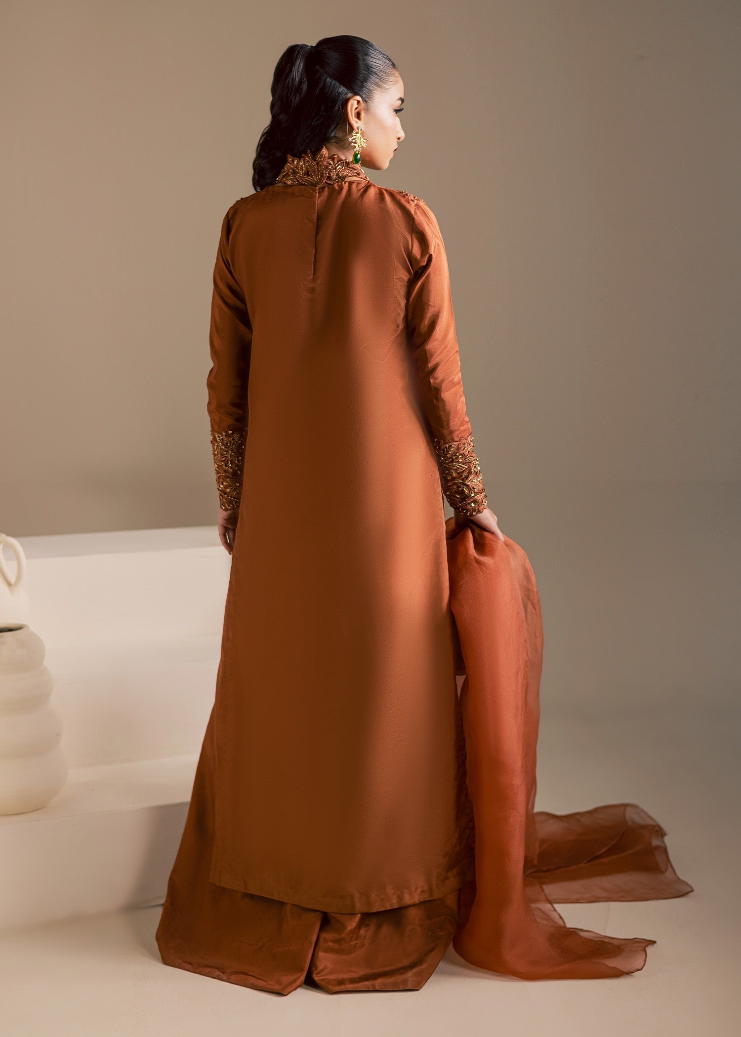 Maria Osama Khan | Noir Bliss Luxury Formals | Coco Dusk - by Libasekhas UK - Registered Vendor of : Maria Osama Khan - 100% Original Designer Dress