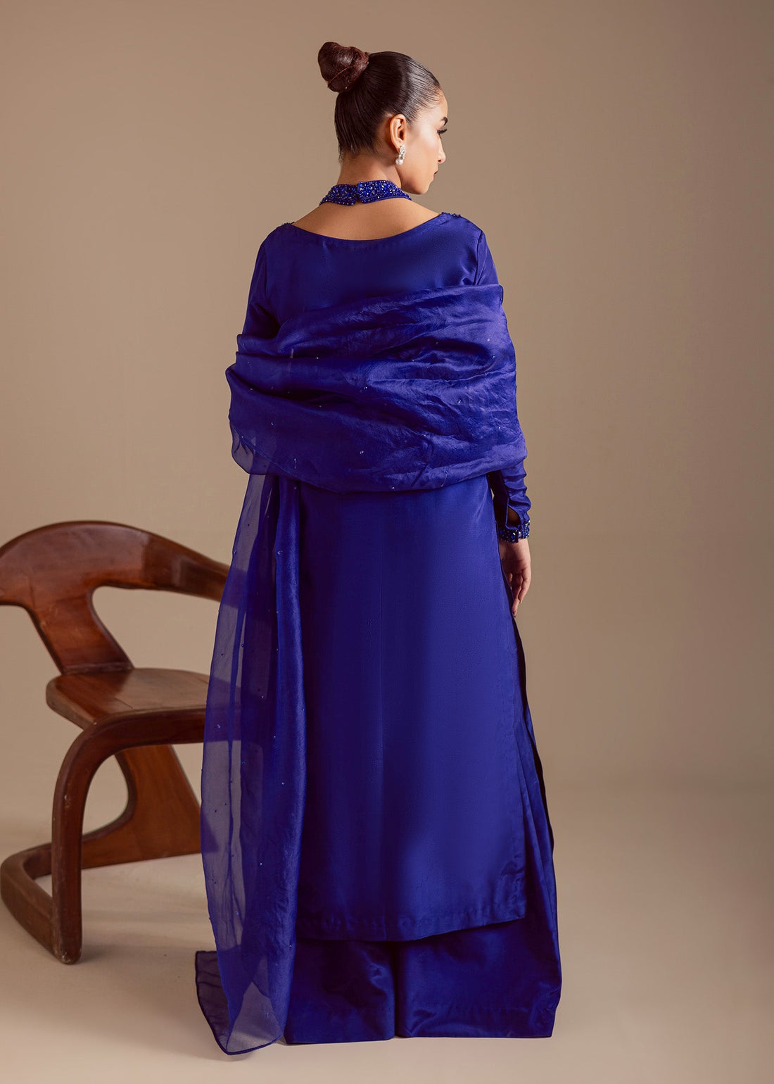 Maria Osama Khan | Noir Bliss Luxury Formals | Majestic Noir - by Libasekhas UK - Registered Vendor of : Maria Osama Khan - 100% Original Designer Dress