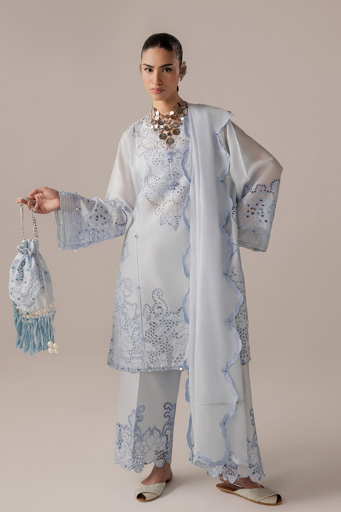Elan | Stitched Pret 26 | BRUMINE (EL26-02 A ST) - by Libasekhas UK - Registered Vendor of : Elan - 100% Original Designer Dress