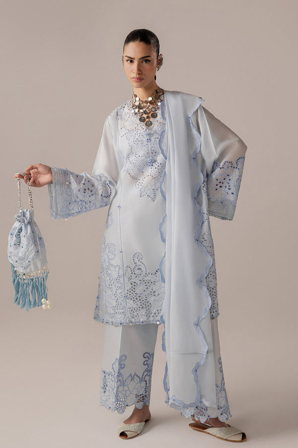 Elan | Stitched Pret 26 | BRUMINE (EL26-02 A ST) - by Libasekhas UK - Registered Vendor of : Elan - 100% Original Designer Dress