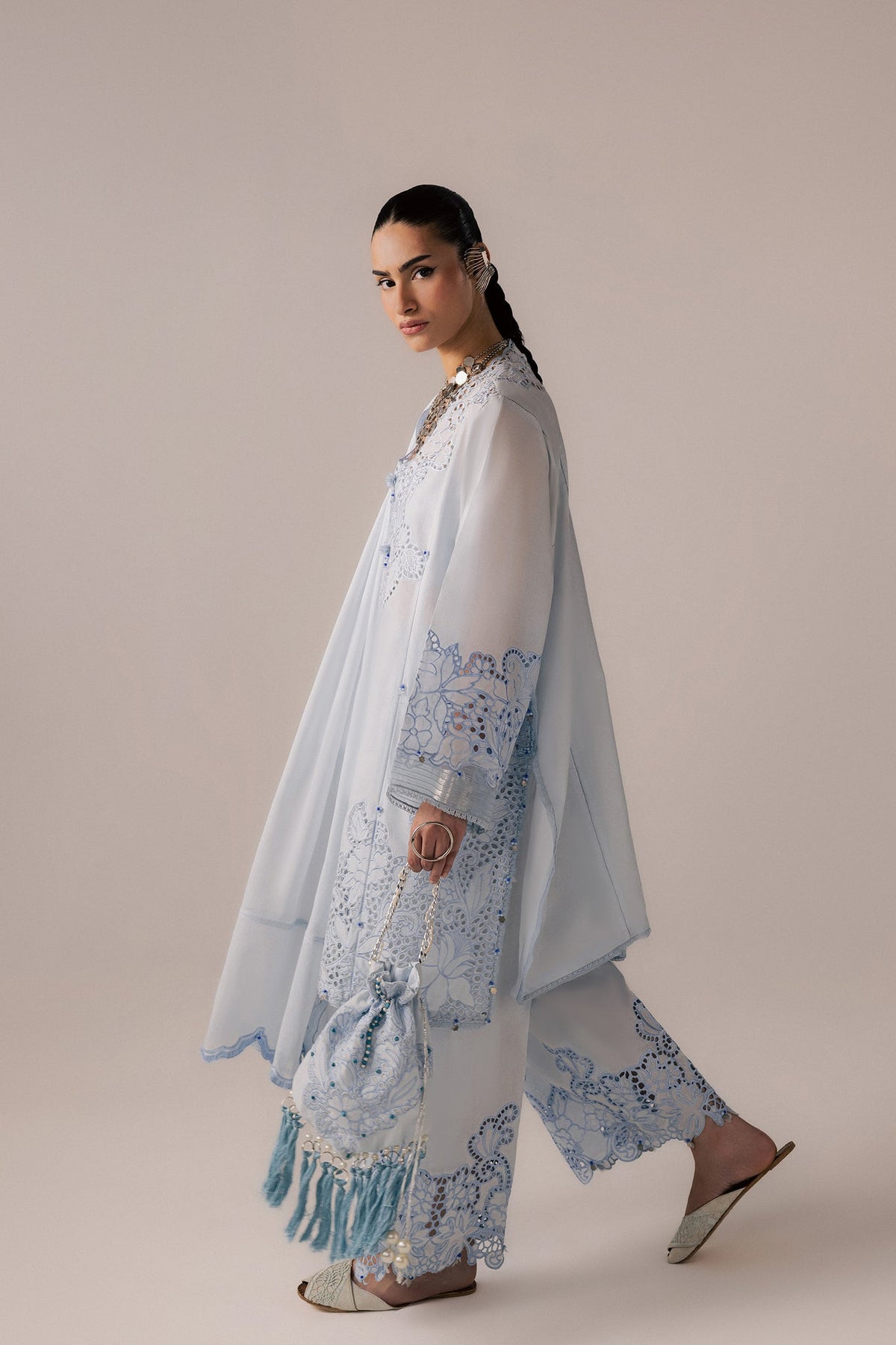 Elan | Stitched Pret 26 | BRUMINE (EL26-02 A ST) - by Libasekhas UK - Registered Vendor of : Elan - 100% Original Designer Dress