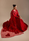 Maria Osama Khan | Noir Bliss Luxury Formals | Scarlet Mirage - by Libasekhas UK - Registered Vendor of : Maria Osama Khan - 100% Original Designer Dress