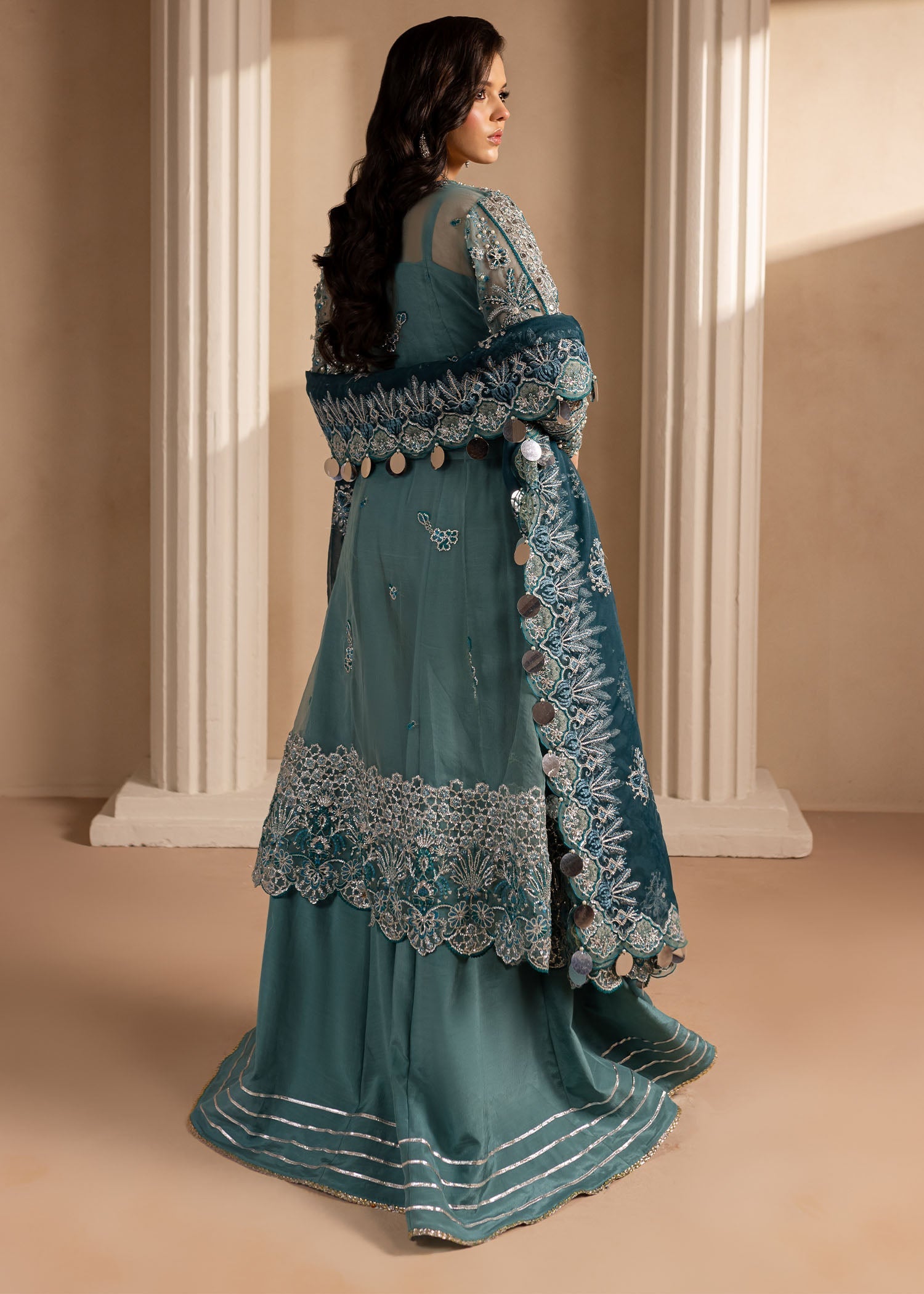 Maria Osama Khan | Lamhay Wedding Festive | Sumbul - by - Libasekhas UK - Registered Vendor of : Maria Osama Khan - 100% Original Designer Dresss