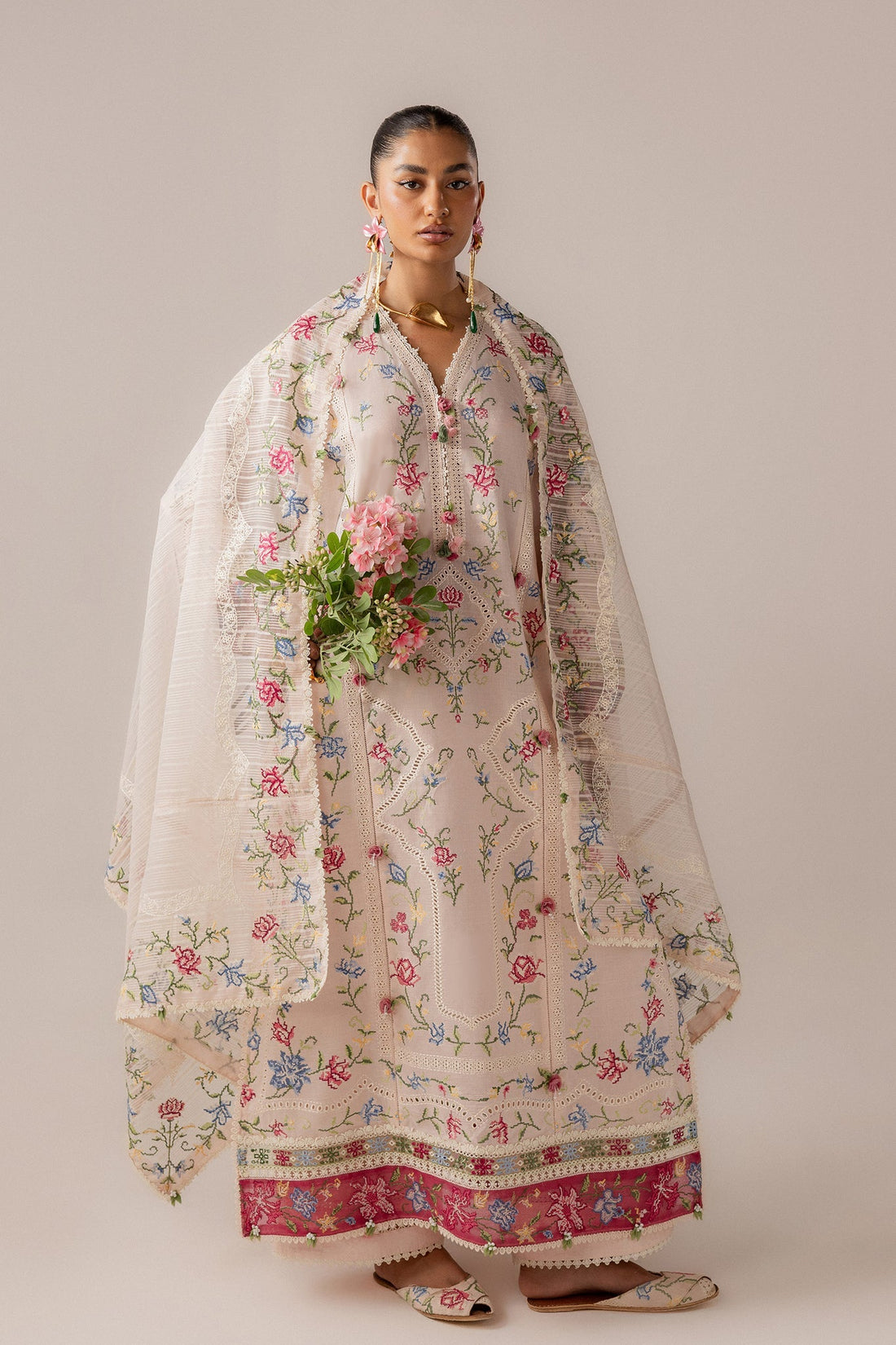 Elan | Stitched Pret 26 | SOZRAAG (EL26-03 A ST) - by Libasekhas UK - Registered Vendor of : Elan - 100% Original Designer Dress
