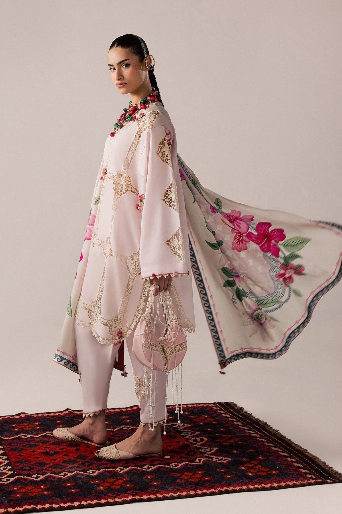 Elan | Stitched Pret 26 | ZERIN (EL26-11 A ST) - by Libasekhas UK - Registered Vendor of : Elan - 100% Original Designer Dress