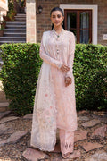 Qalamkar | Q Line Lawn 25 | QM-12 Miso - by - Libasekhas UK - Registered Vendor of : Qalamkar - 100% Original Designer Dresss