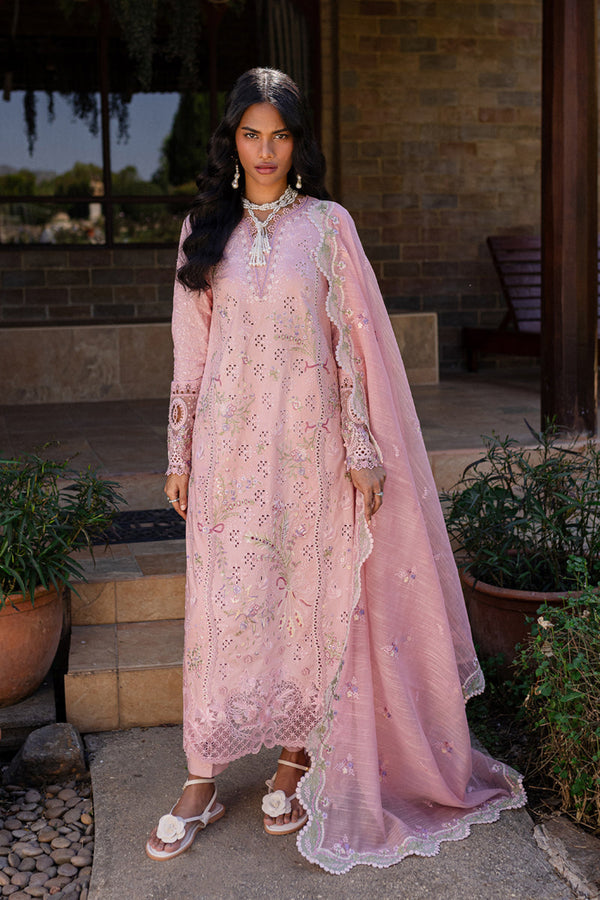 Qalamkar | Q Line Lawn 25 | QM-09 Rosalee - by - Libasekhas UK - Registered Vendor of : Qalamkar - 100% Original Designer Dresss