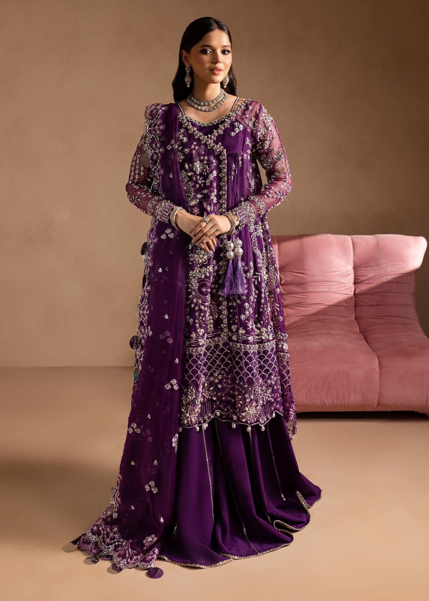 Maria Osama Khan | Lamhay Wedding Festive | Sheesham - by - Libasekhas UK - Registered Vendor of : Maria Osama Khan - 100% Original Designer Dresss