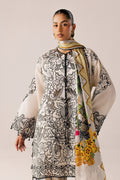 Elan | Stitched Pret 26 | ZEVARE (EL26-07 B ST) - by Libasekhas UK - Registered Vendor of : Elan - 100% Original Designer Dress