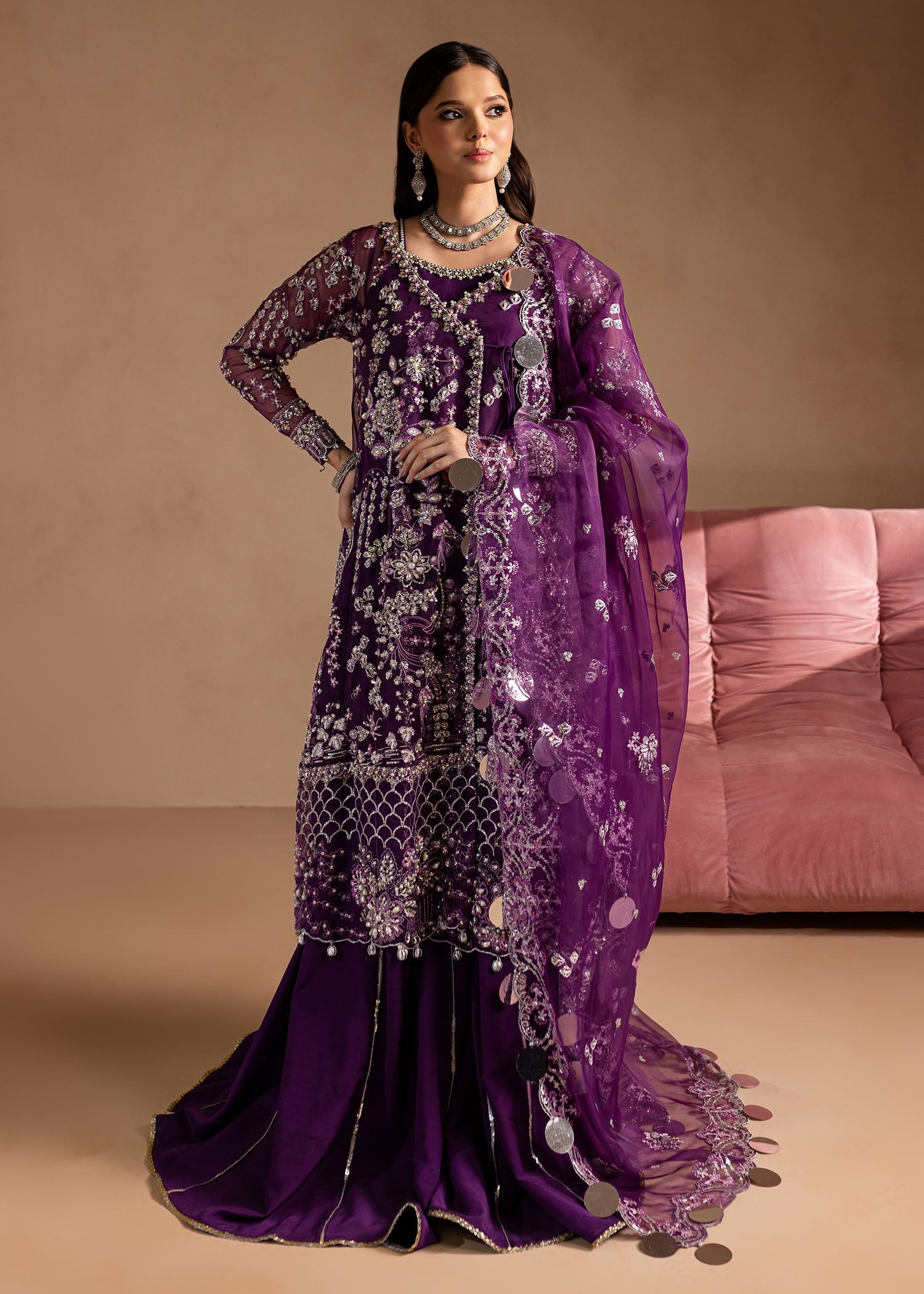 Maria Osama Khan | Lamhay Wedding Festive | Sheesham - by - Libasekhas UK - Registered Vendor of : Maria Osama Khan - 100% Original Designer Dresss