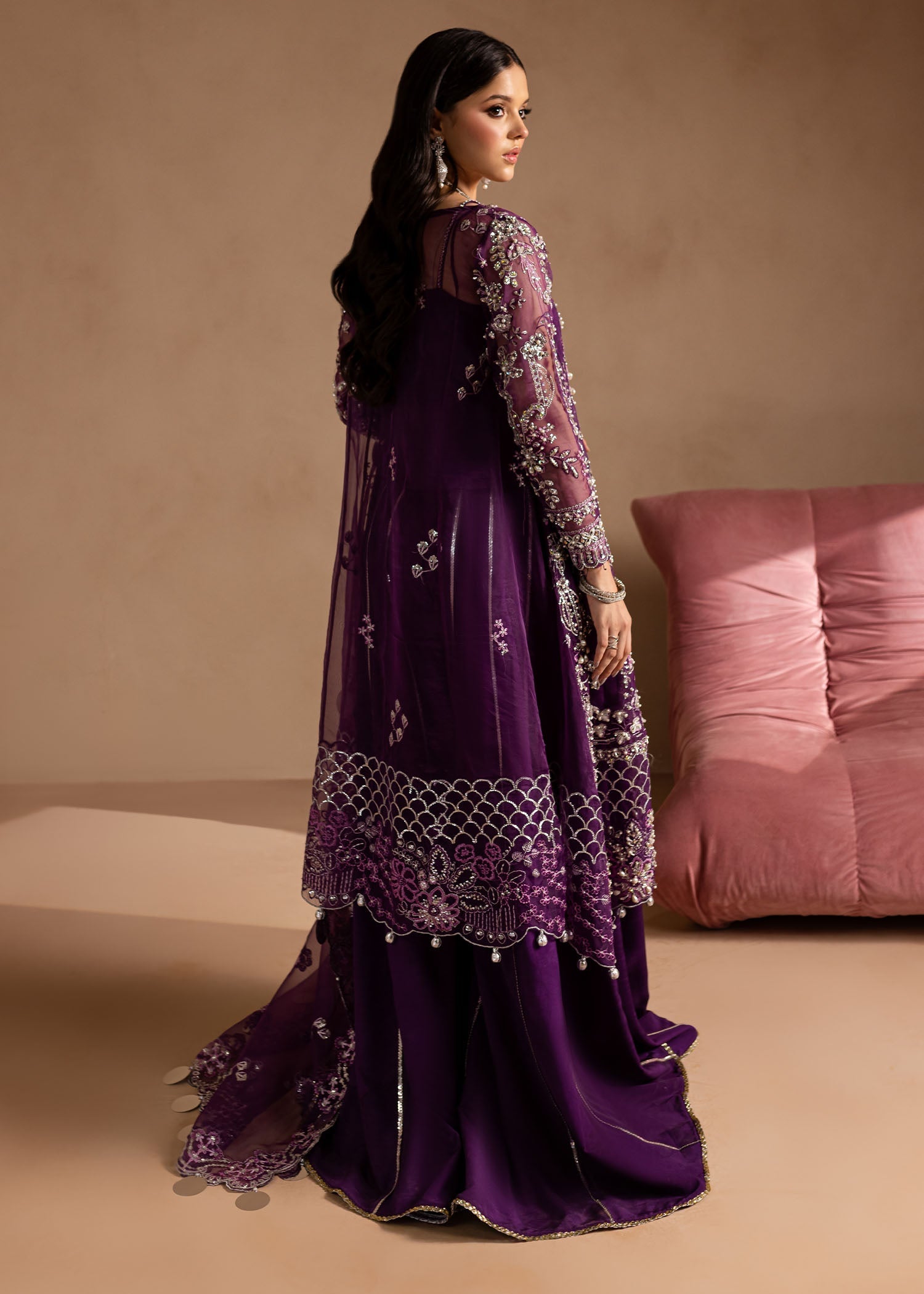 Maria Osama Khan | Lamhay Wedding Festive | Sheesham - by - Libasekhas UK - Registered Vendor of : Maria Osama Khan - 100% Original Designer Dresss