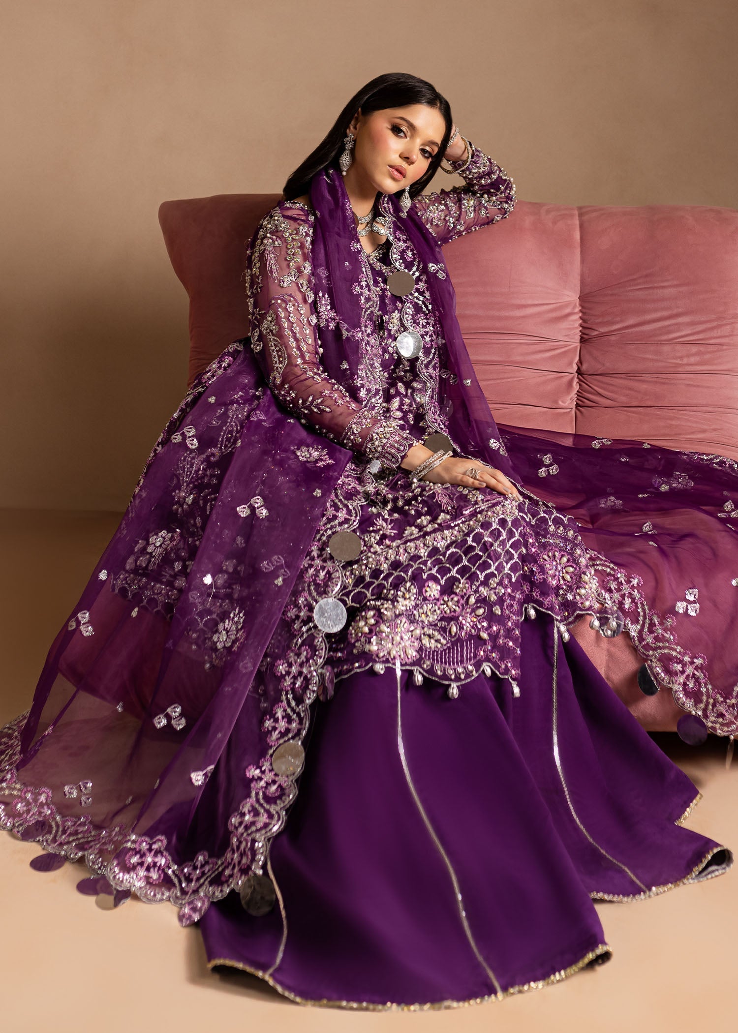 Maria Osama Khan | Lamhay Wedding Festive | Sheesham - by - Libasekhas UK - Registered Vendor of : Maria Osama Khan - 100% Original Designer Dresss