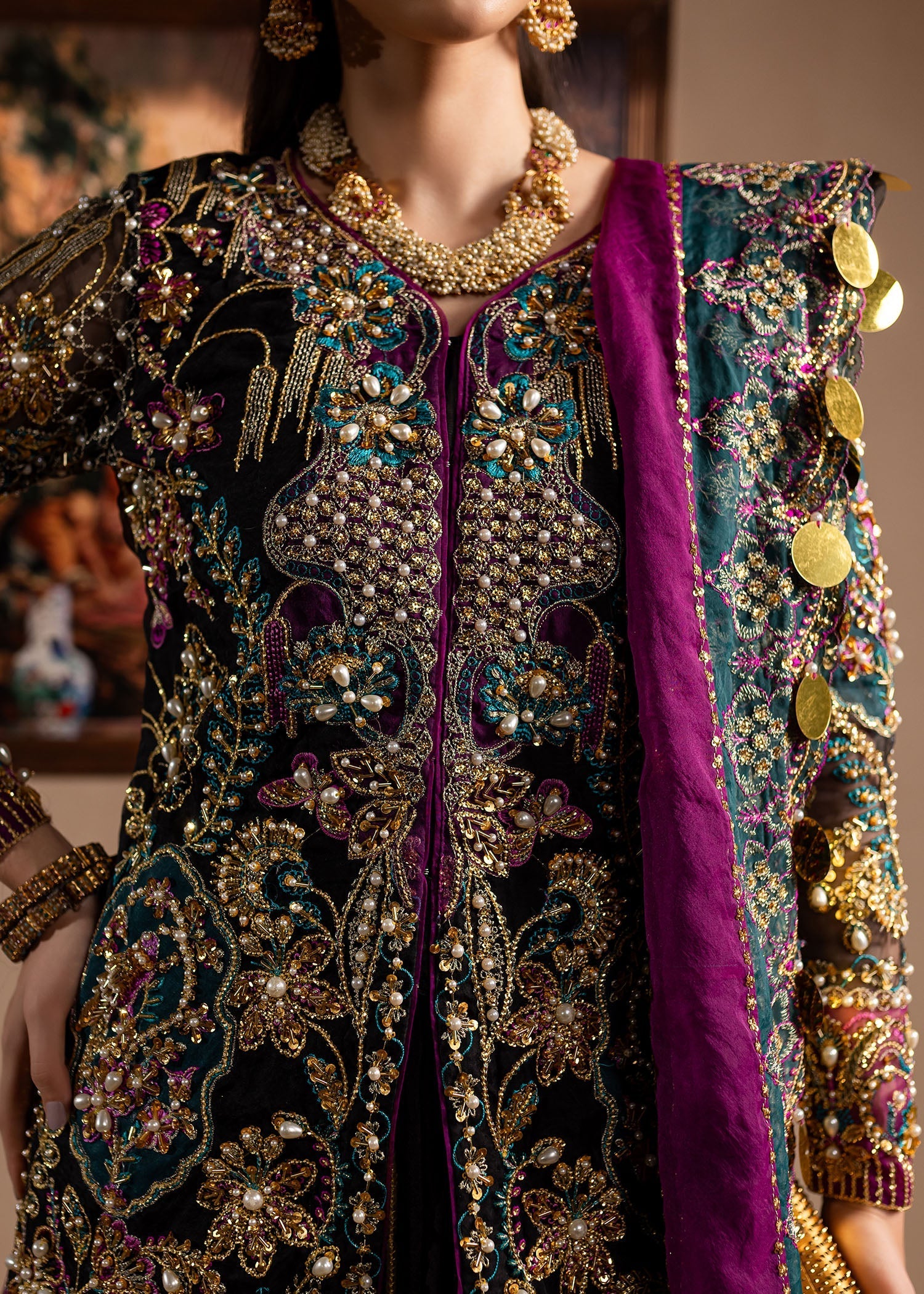 Maria Osama Khan | Lamhay Wedding Festive | Zumar - by - Libasekhas UK - Registered Vendor of : Maria Osama Khan - 100% Original Designer Dresss