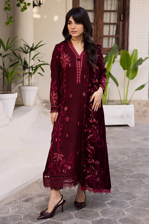 Nureh | Exclusive Leather Peach | NE-211 - by Libasekhas UK - Registered Vendor of : Nureh - 100% Original Designer Dress