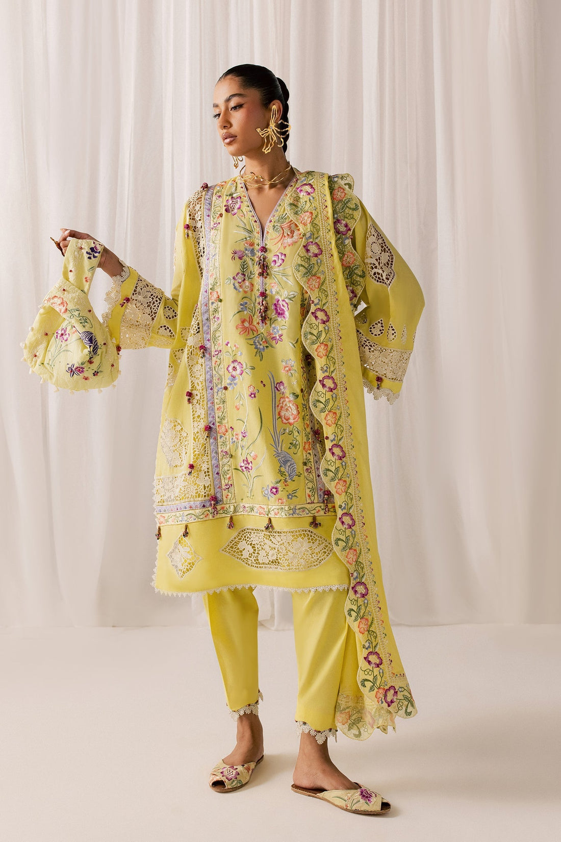 Elan | Stitched Pret 26 | NEELUNE (EL26-05 A ST) - by Libasekhas UK - Registered Vendor of : Elan - 100% Original Designer Dress