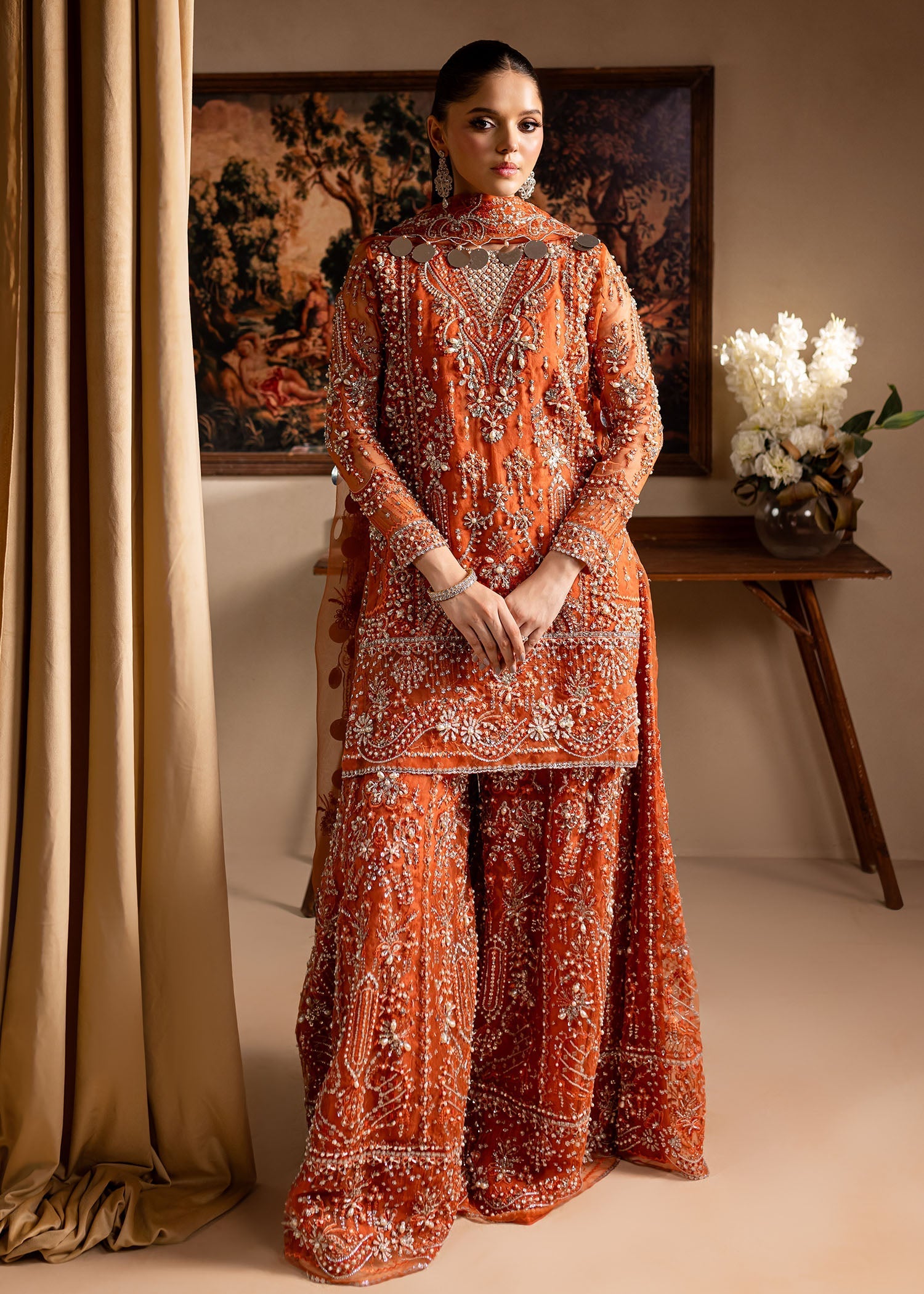 Maria Osama Khan | Lamhay Wedding Festive | Gulnaar - by - Libasekhas UK - Registered Vendor of : Maria Osama Khan - 100% Original Designer Dresss