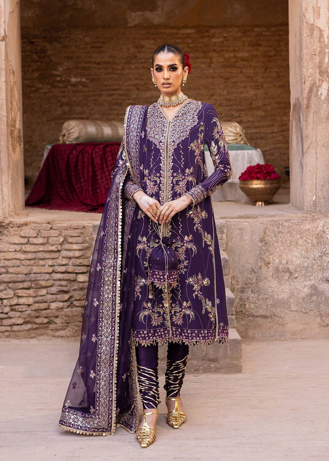 Akbar Aslam | Dastaan Luxury Formals | Haniye - by - Libasekhas UK - Registered Vendor of : Akbar Aslam - 100% Original Designer Dresss