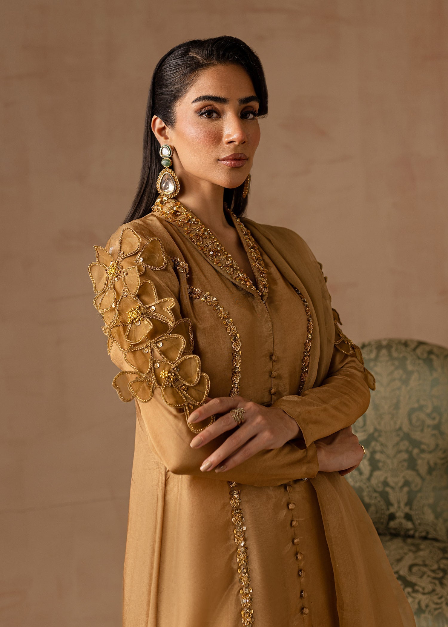 Maria Osama Khan | Noir Bliss Luxury Formals | Bliss - by - Libasekhas UK - Registered Vendor of : Maria Osama Khan - 100% Original Designer Dresss