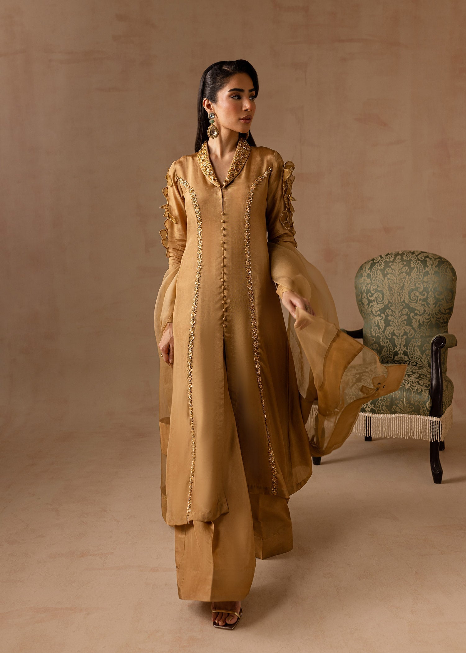 Maria Osama Khan | Noir Bliss Luxury Formals | Bliss - by - Libasekhas UK - Registered Vendor of : Maria Osama Khan - 100% Original Designer Dresss
