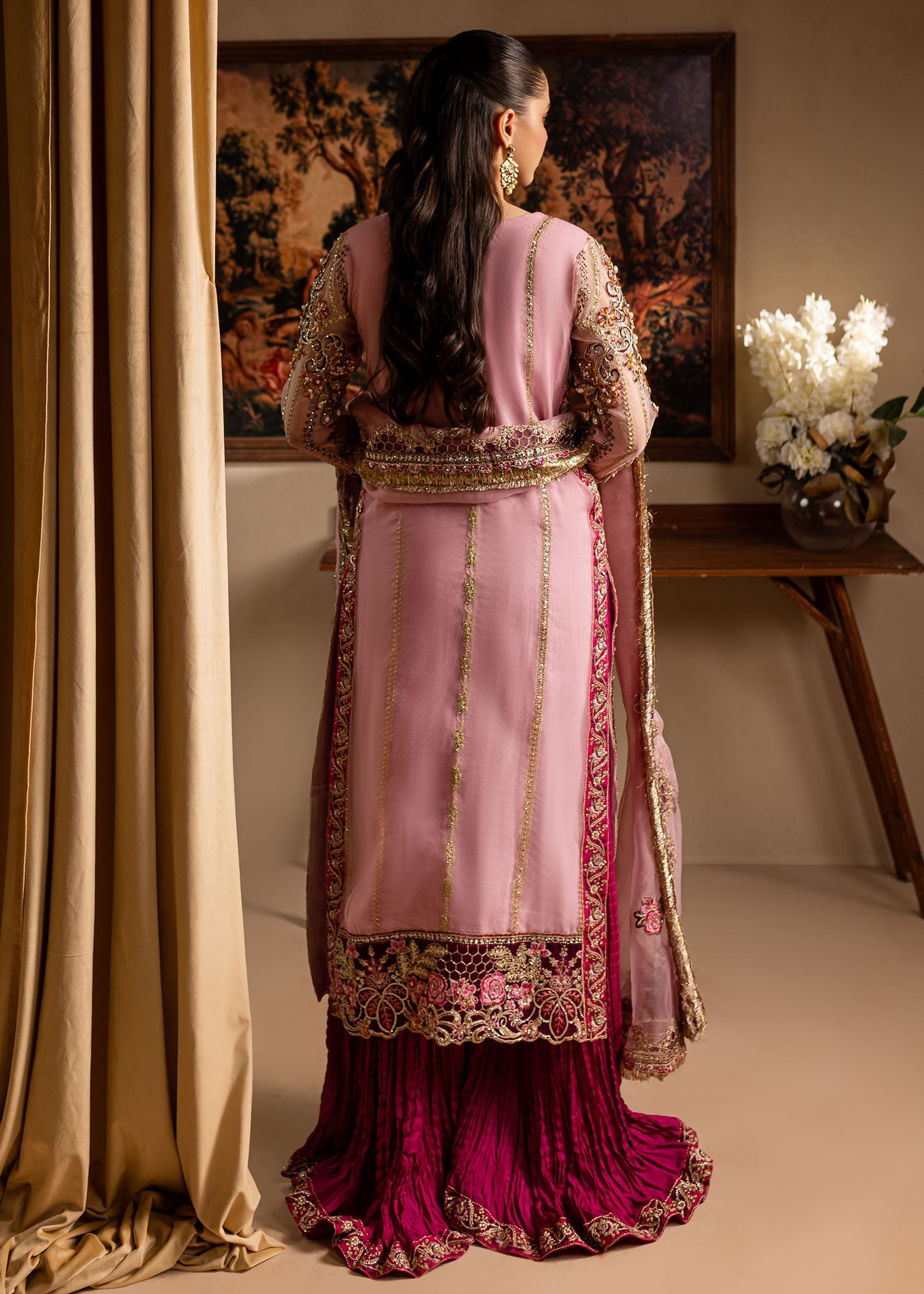 Maria Osama Khan | Lamhay Wedding Festive | Zarmina - by - Libasekhas UK - Registered Vendor of : Maria Osama Khan - 100% Original Designer Dresss