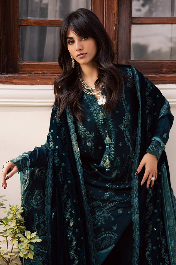 Nureh | Exclusive Leather Peach | NE-213 - by Libasekhas UK - Registered Vendor of : Nureh - 100% Original Designer Dress