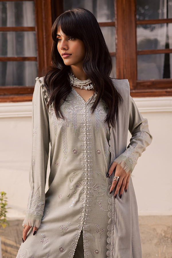 Nureh | Exclusive Leather Peach | NE-214 - by Libasekhas UK - Registered Vendor of : Nureh - 100% Original Designer Dress