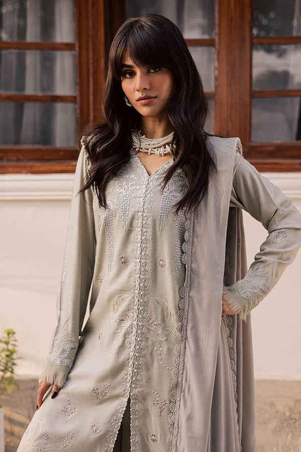 Nureh | Exclusive Leather Peach | NE-214 - by Libasekhas UK - Registered Vendor of : Nureh - 100% Original Designer Dress