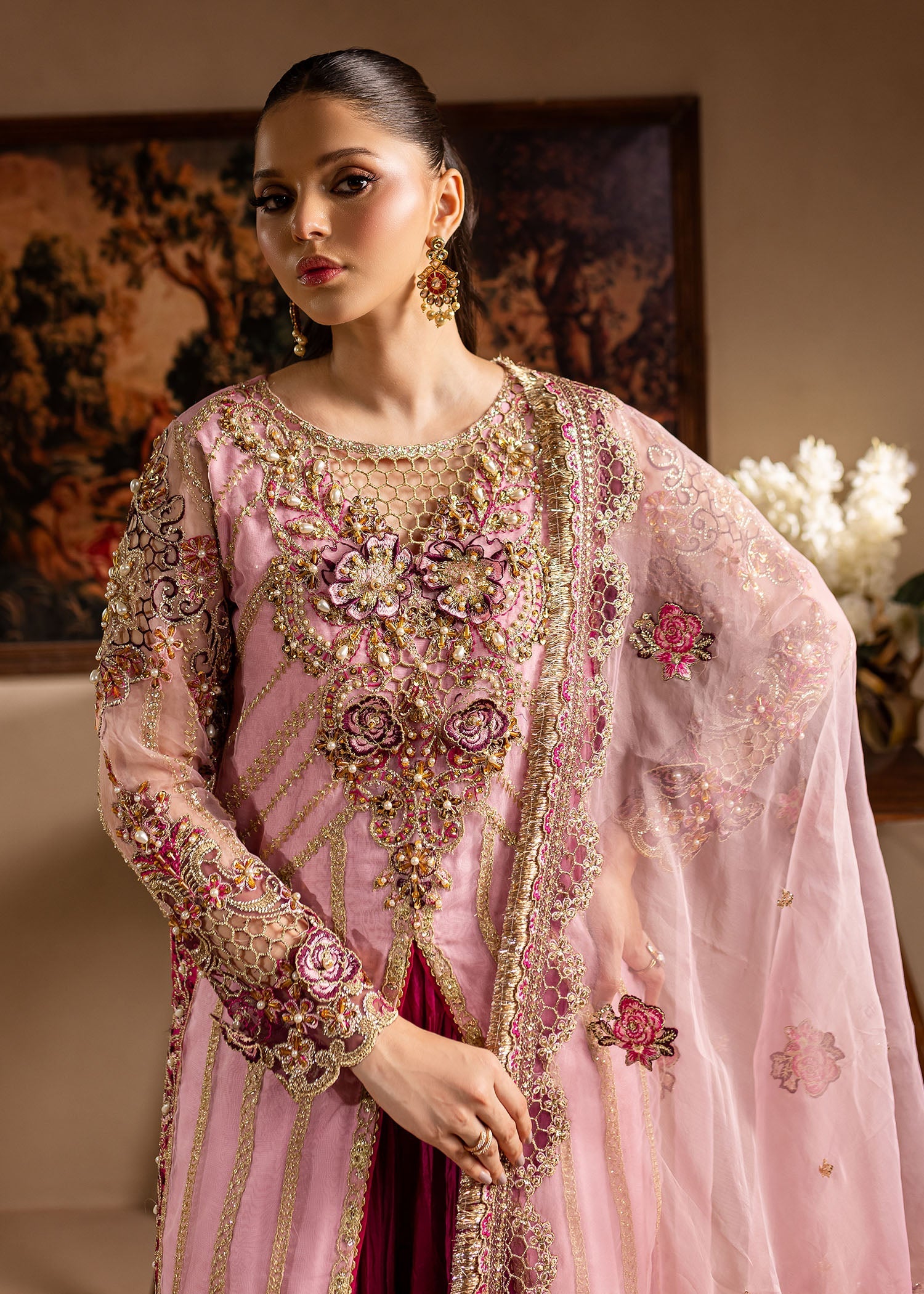 Maria Osama Khan | Lamhay Wedding Festive | Zarmina - by - Libasekhas UK - Registered Vendor of : Maria Osama Khan - 100% Original Designer Dresss
