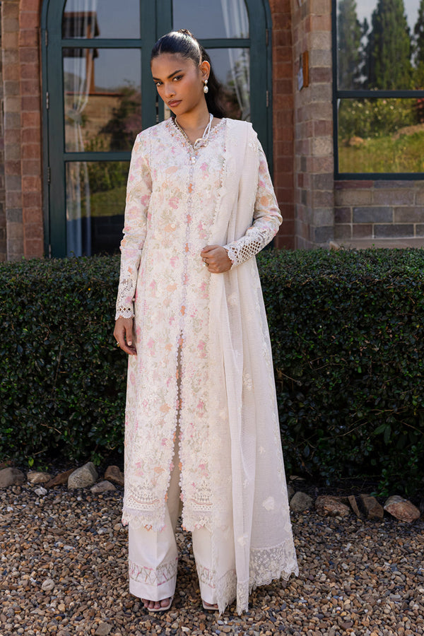 Qalamkar | Q Line Lawn 25 | QM-18 Feeha - by - Libasekhas UK - Registered Vendor of : Qalamkar - 100% Original Designer Dresss