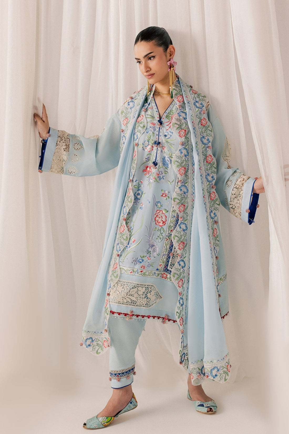 Elan | Stitched Pret 26 | NEELUNE (EL26-05 B ST) - by Libasekhas UK - Registered Vendor of : Elan - 100% Original Designer Dress