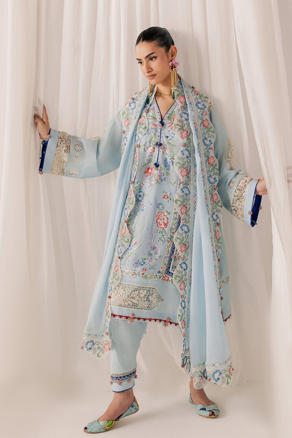 Elan | Stitched Pret 26 | NEELUNE (EL26-05 B ST) - by Libasekhas UK - Registered Vendor of : Elan - 100% Original Designer Dress