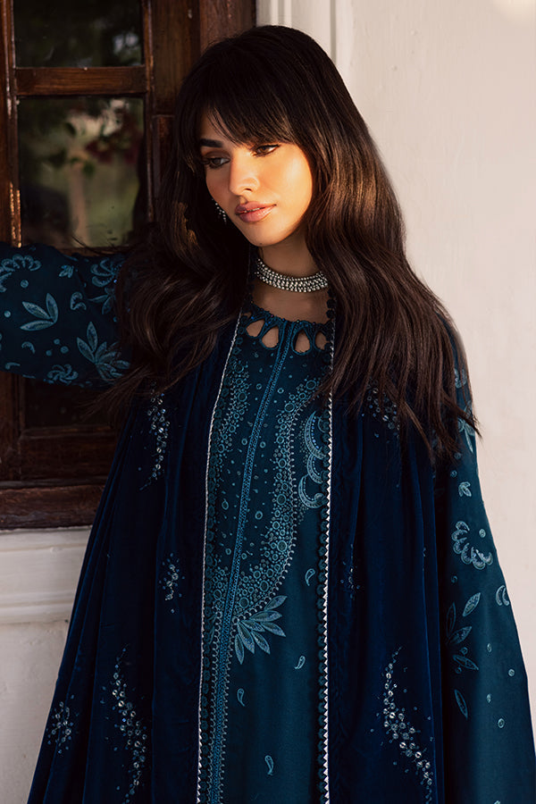 Nureh | Exclusive Leather Peach | NE-210 - by Libasekhas UK - Registered Vendor of : Nureh - 100% Original Designer Dress