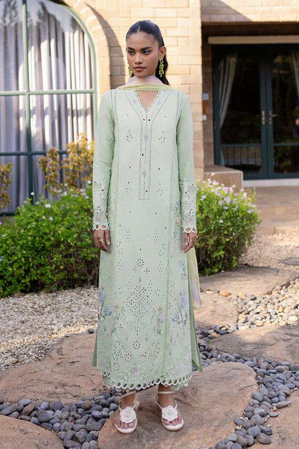 Qalamkar | Q Line Lawn 25 | QM-08 Maia - by - Libasekhas UK - Registered Vendor of : Qalamkar - 100% Original Designer Dresss