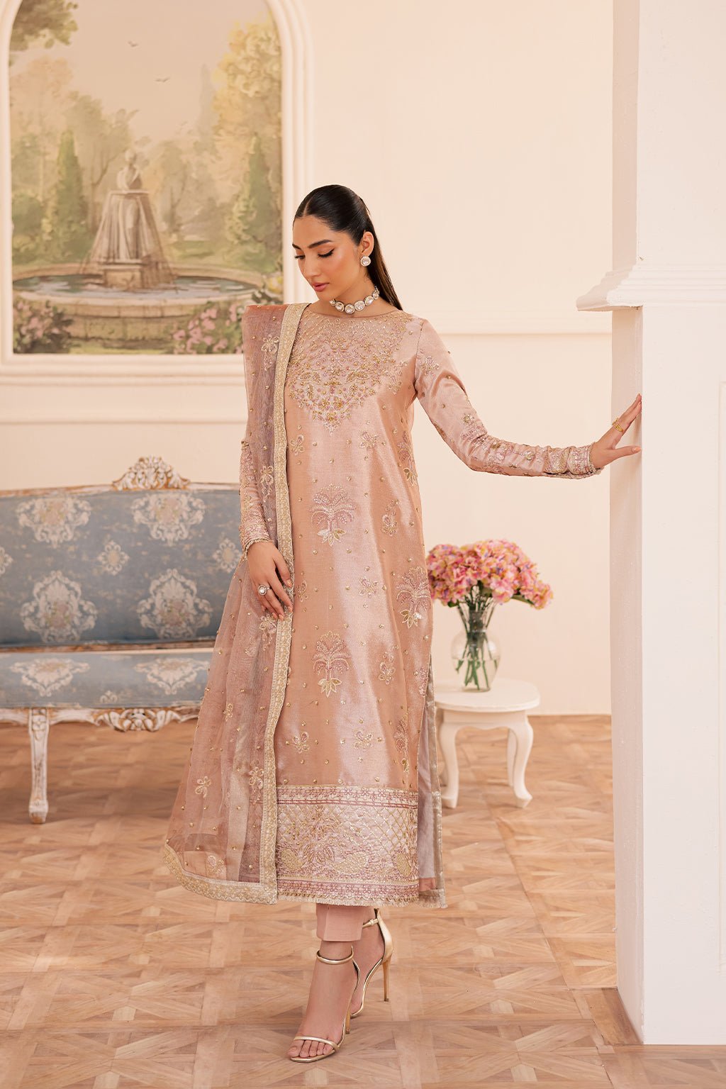 Emaan Adeel I Suave Luxury Formals I VELITH - by Libasekhas UK - Registered Vendor of : Emaan Adeel - 100% Original Designer Dress