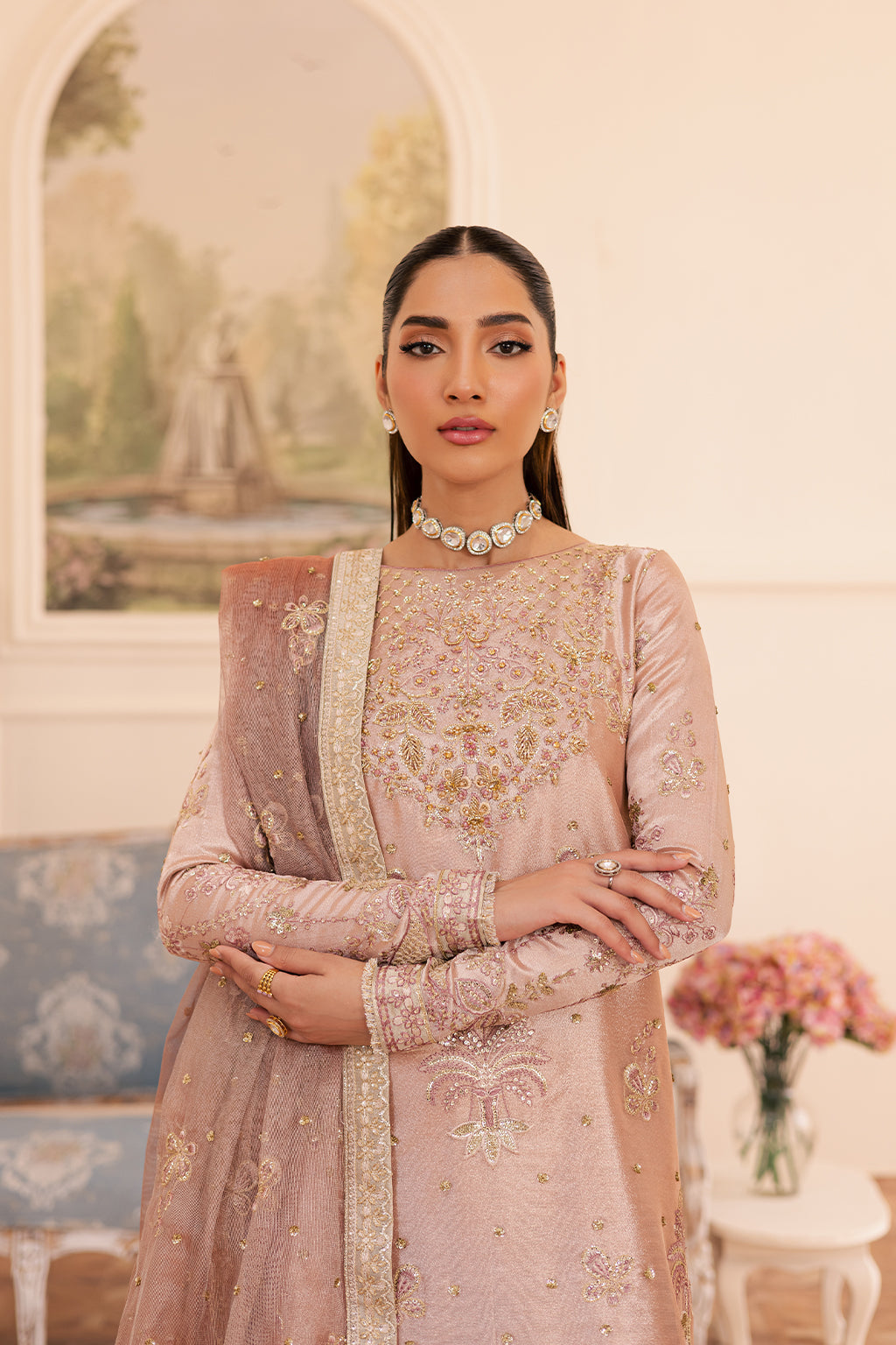 Emaan Adeel I Suave Luxury Formals I VELITH - by Libasekhas UK - Registered Vendor of : Emaan Adeel - 100% Original Designer Dress