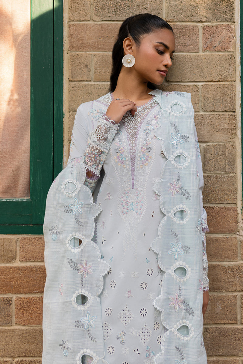 Qalamkar | Q Line Lawn 25 | QM-16 Lune - by - Libasekhas UK - Registered Vendor of : Qalamkar - 100% Original Designer Dresss