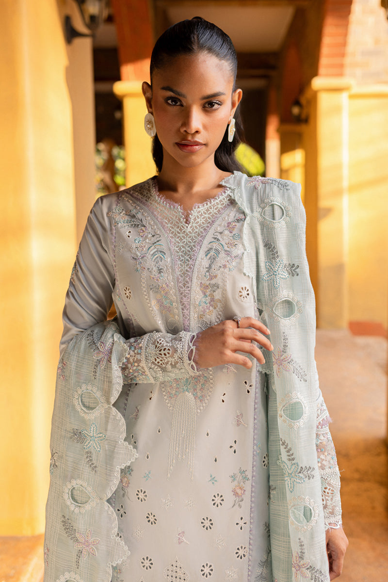 Qalamkar | Q Line Lawn 25 | QM-16 Lune - by - Libasekhas UK - Registered Vendor of : Qalamkar - 100% Original Designer Dresss