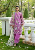 Elaf Premium | Signature Embroidered Lawn with Chiffon Collection 26 | ESG-7B KIARA - by Libasekhas UK - Registered Vendor of : Elaf Premium - 100% Original Designer Dress